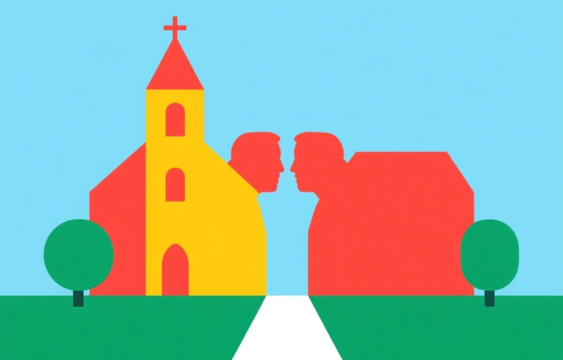 Visual representation of Bijbels onderwijs hoort in de kerk, niet op openbare scholen