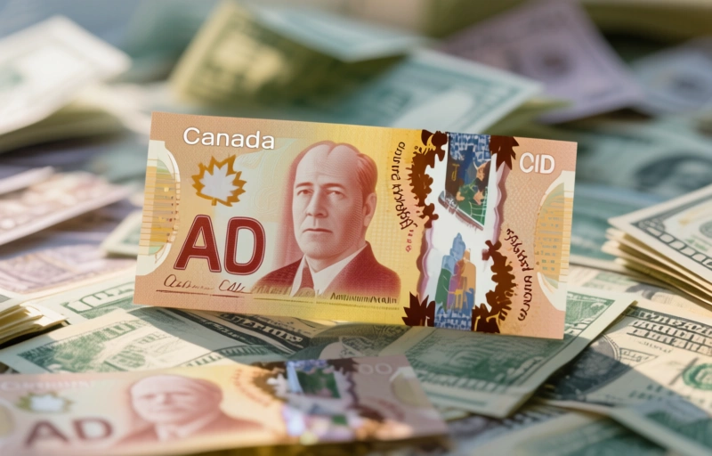 Visual representation of Canadian Dollar Rebounds