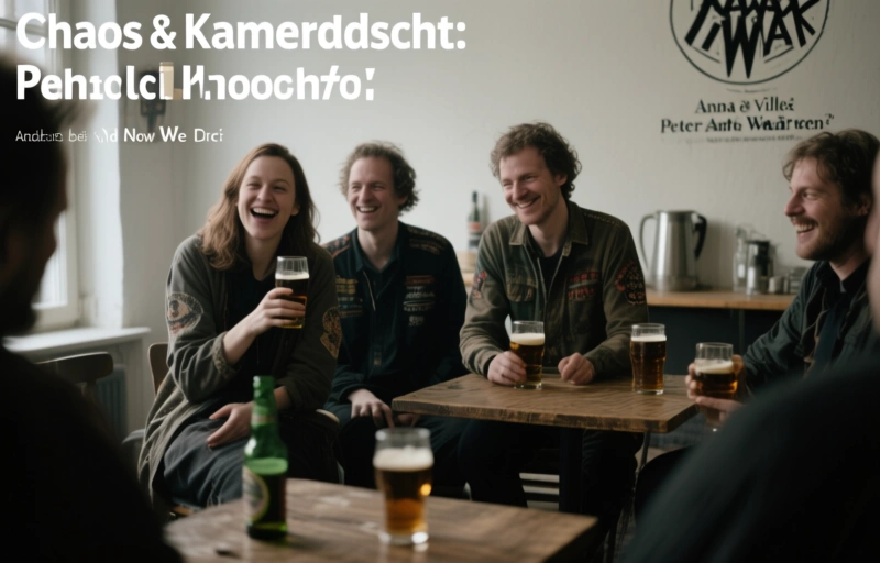 Chaos & Kameradschaft: Anna de Ville & Peter Warren zurück bei And Now We Drink