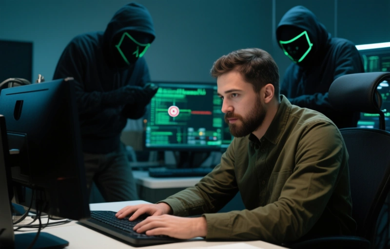 Visual representation of North Korean Hackers Target Axios Maintainer in npm Attack