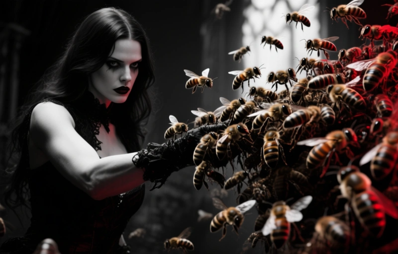 Visual representation of Bee Attack Eviction Leads to Jail Time