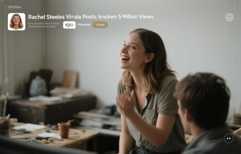 Rachel Steeles virale Posts knacken 5 Millionen Views