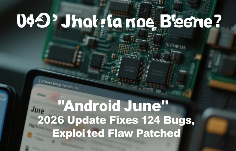 Visual representation of Android June 2026 Update Fixes 124 Bugs, Exploited Flaw Patched