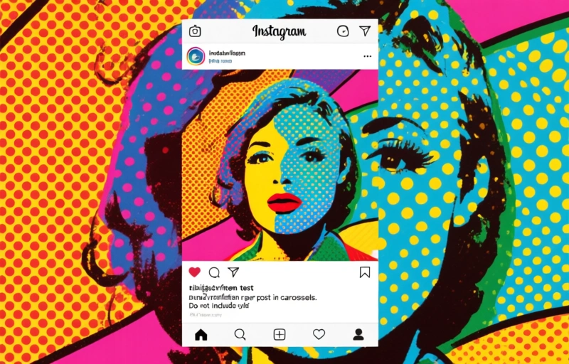 Instagram test bijschriften per post in carrousels