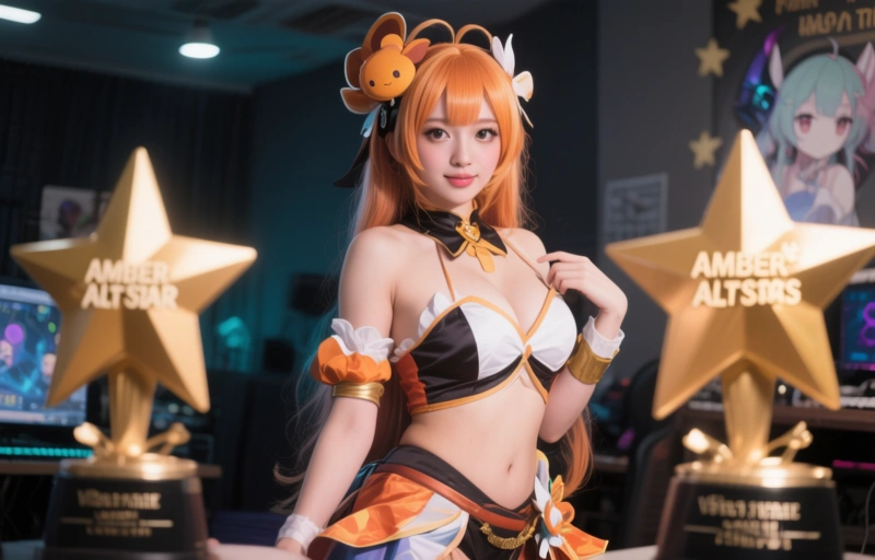 Visual representation of Amber Kawaii Earns First AltStar Awards Nom for Cosplay