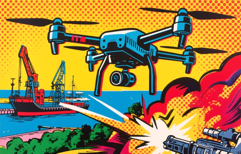 Drone-aanval treft Russische oliehaven Ust-Luga opnieuw