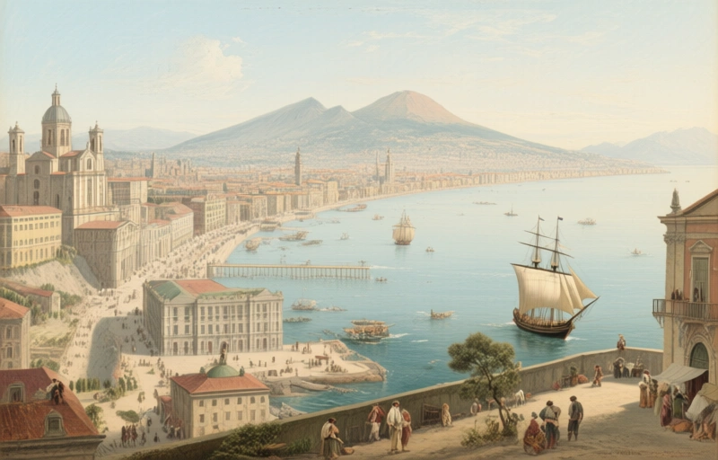 Visual representation of Unlocking Stinemolen's Panorama of Naples
