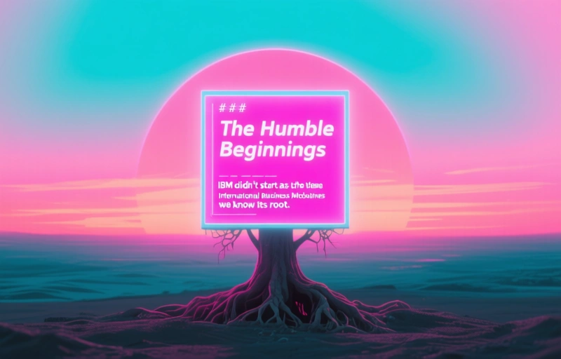 Visual representation of IBM's Legacy