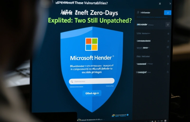 Visual representation of Microsoft Defender Zero-Days Exploited