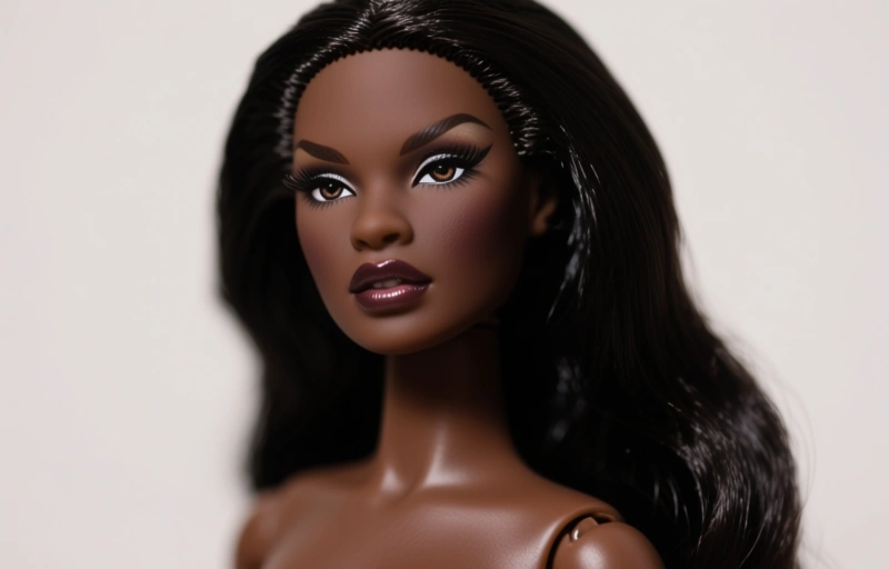 Visual representation of DollPimp Launches Lusandy's First Ebony Doll Foxy