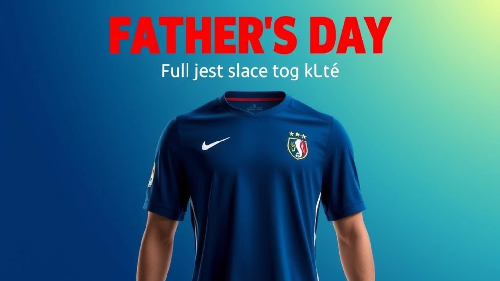 Father's Day: Save Big on a France Soccer Jersey with This Code