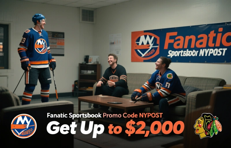Fanatic Sportsbook Promo Code NYPOST: Get Up to $2,000 for Islanders vs. Blackhawks