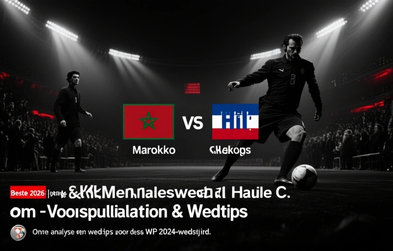 WK 2026: Marokko vs Haïti – Voorspelling & Wedtips