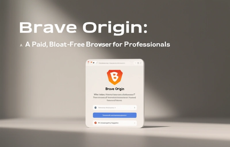 Visual representation of Brave Origin