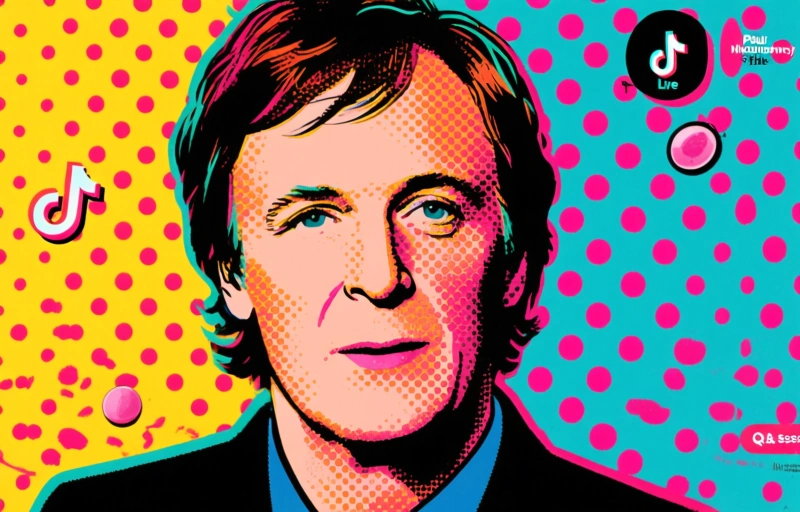 Paul McCartney lanceert album op TikTok Live