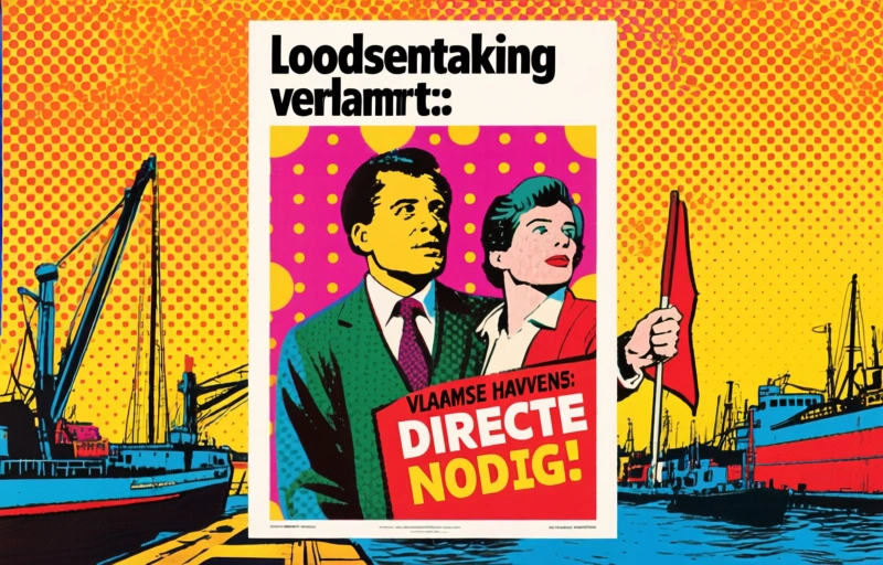 Loodsenstaking verlamt Vlaamse havens: directe actie nodig