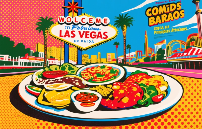 Comidas Baratas en Las Vegas: Platos Deliciosos Cerca de las Principales Atracciones