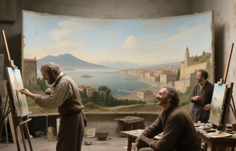 Jan van Stinemolen: The Lost Artist Behind Naples' Panoramic View