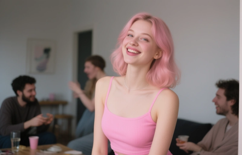 Lila-pinkky: Ein neues StripChat-Model im Porträt