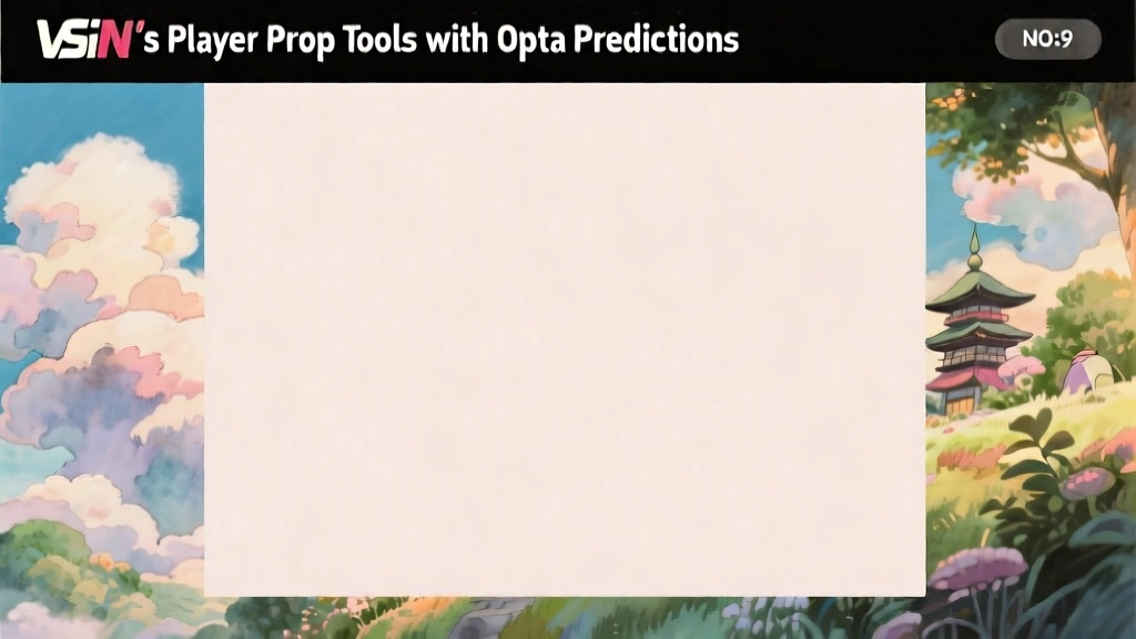 VSiN's Player Prop Tools with Opta Predictions