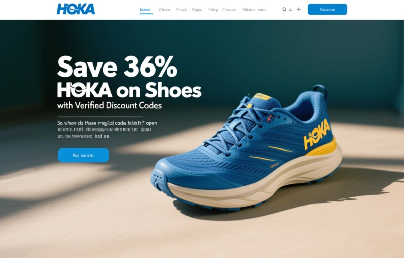 Visual representation of Save 36% on Hoka Shoes with Verified Discount Codes