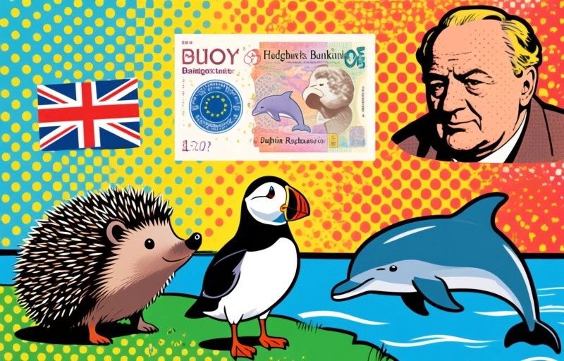Britain's Banknotes: Hedgehogs, Puffins, and Dolphins Replace Icons?