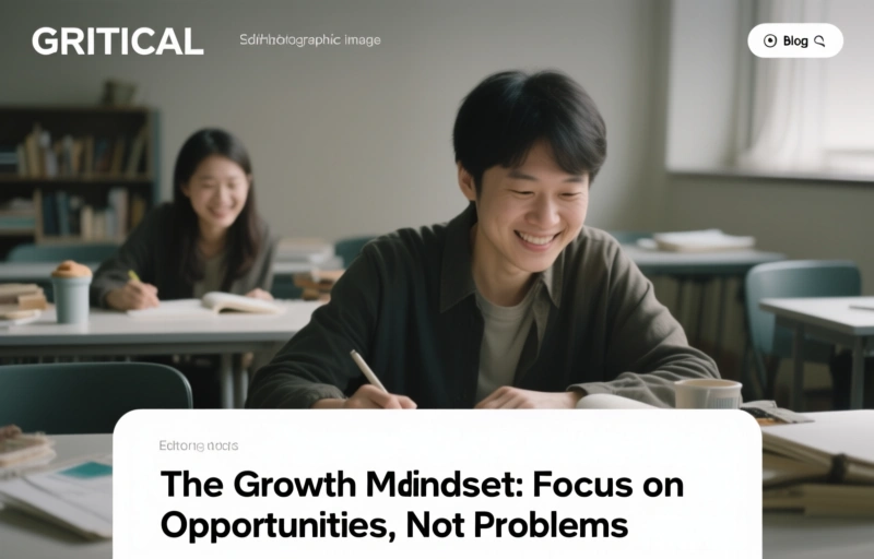 The Growth Mindset: Focus on Opportunities, Not Problems