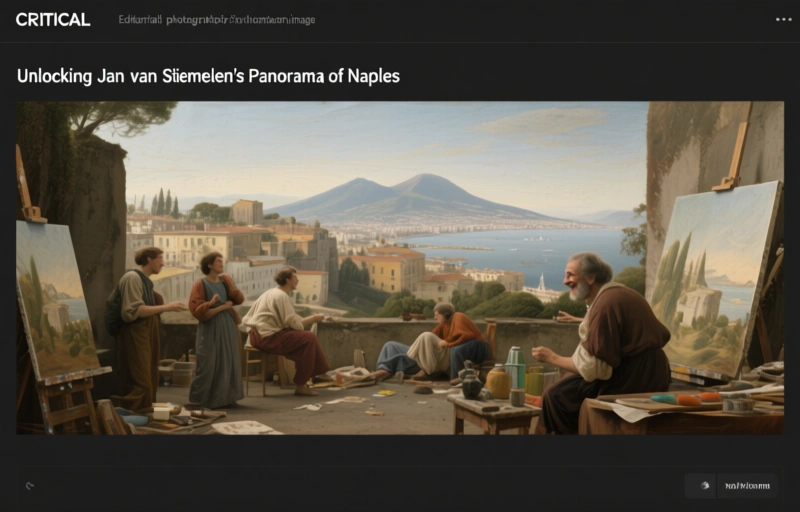 Unlocking Jan van Stinemolen's Panorama of Naples