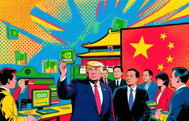 AI-aandelen China stijgen door chipdeal