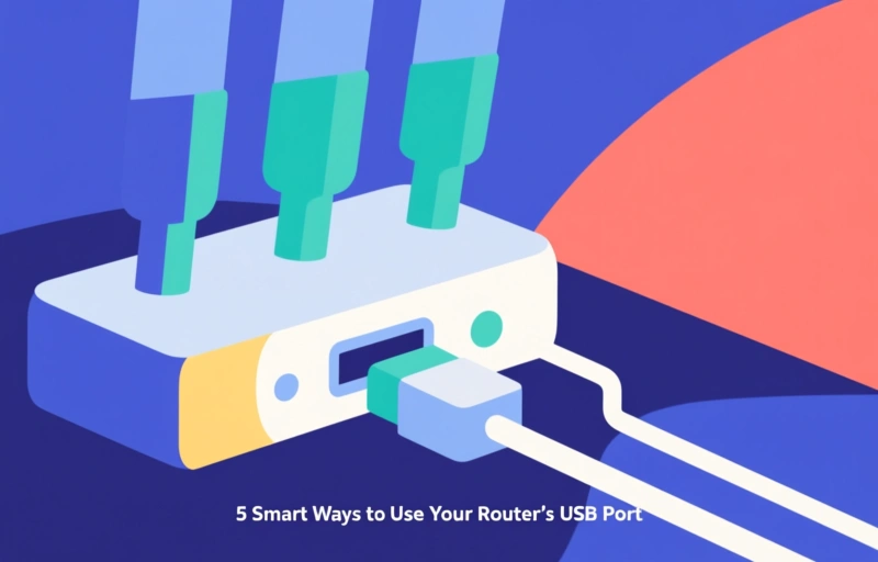 5 Smart Ways to Use Your Router's USB Port