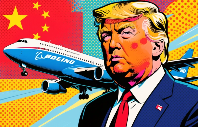 Trump's China-deal stelt teleur: Boeing krijgt 200 vliegtuigen in plaats van 500