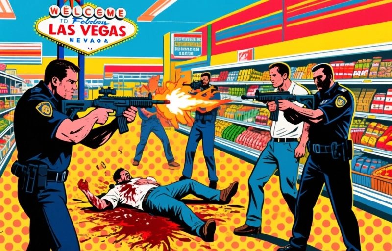 Las Vegas: Zivilisten stoppen Schützen im Supermarkt