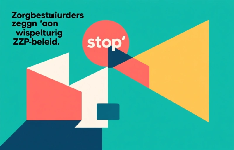 Zorgbestuurders zeggen 'stop' aan wispelturig ZZP-beleid