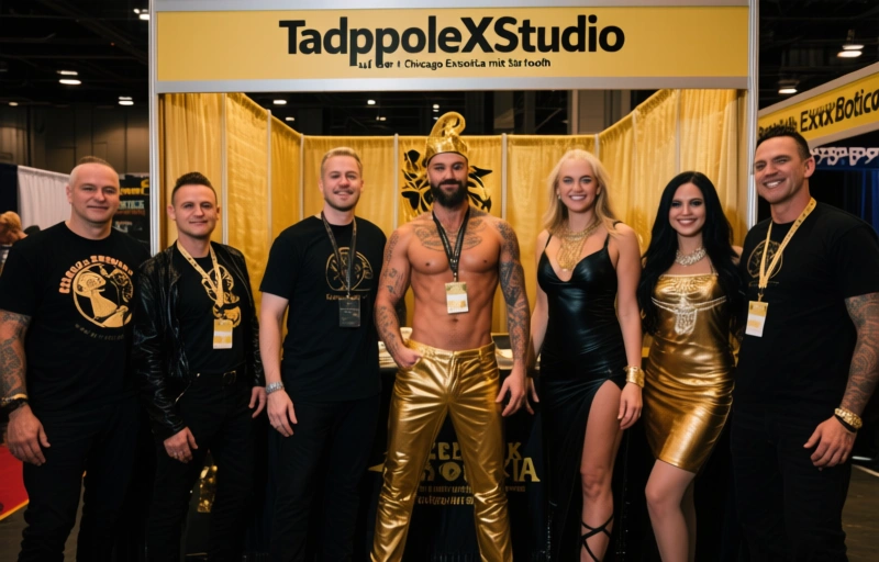Visuelle Darstellung von TadpoleXStudio auf der Chicago Exxxotica mit Star-Booth