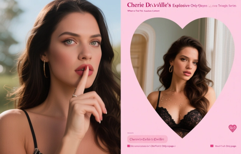 Visual representation of Cherie DeVille's Explosive OnlyFans Love Triangle Series