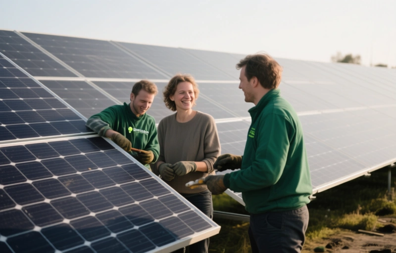 Energiecoöperaties groeien: 10% meer zon, 23 warmteprojecten