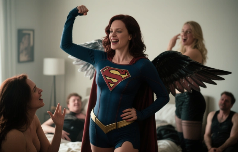 Superwoman Gangbang: Neuester Release von xXxotik Angelz