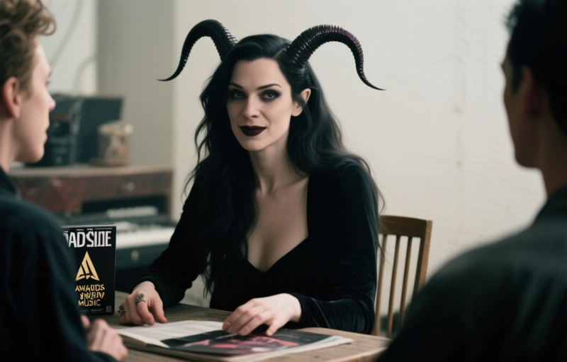 Goddess Lilith Featured in Darkside Magazine: Awards & New Music