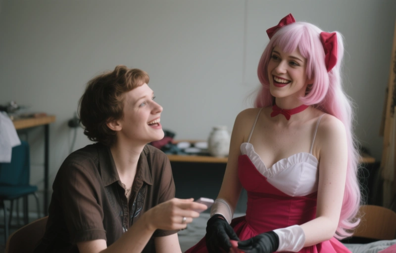 Mindi Mink und Christina Carter: Neuer Lesben-Cosplay-Clip