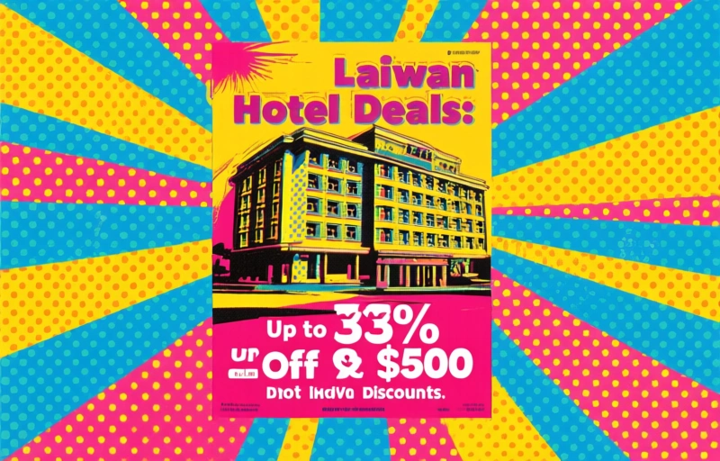 Taiwan Hotel Deals: Up to 33% Off & $500 Discounts