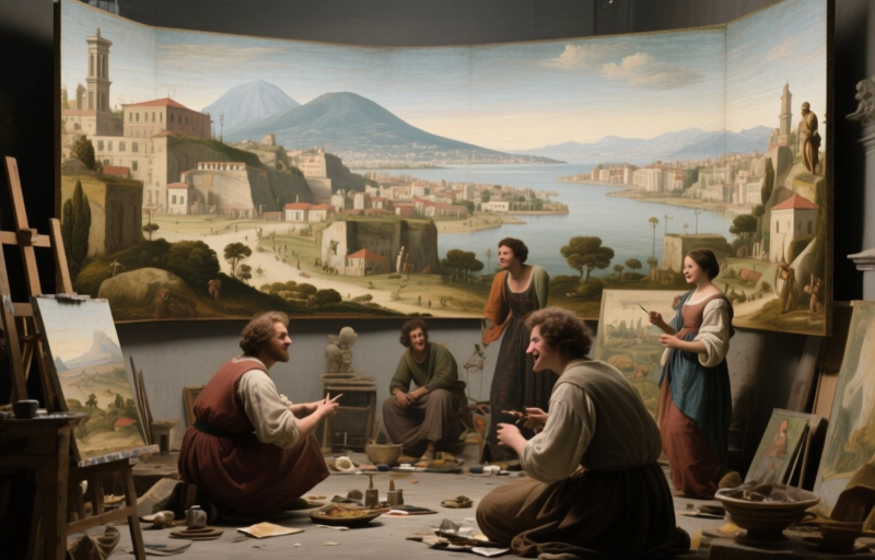 Decoding Jan van Stinemolen's 1582 Panorama of Naples