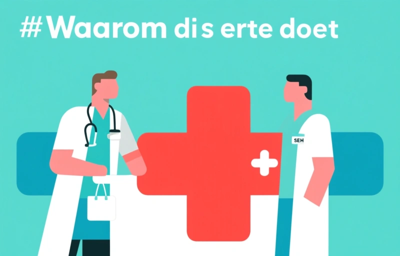 Visuele weergave van SEH-artsen buitenspel bij hervorming acute zorg