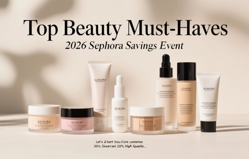 Visual representation of Top Beauty Must-Haves for the 2026 Sephora Savings Event