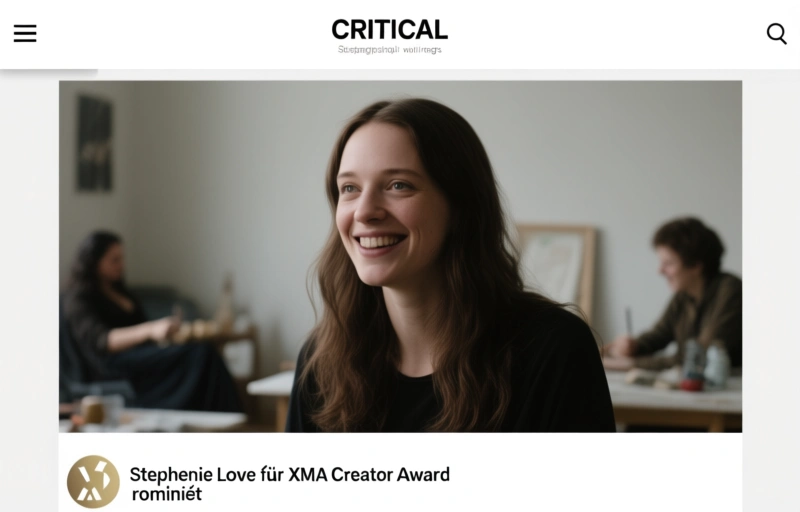 Stephanie Love für XMA Creator Award nominiert