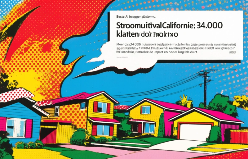 Stroomuitval Californië: 34.000 klanten getroffen door brandrisico