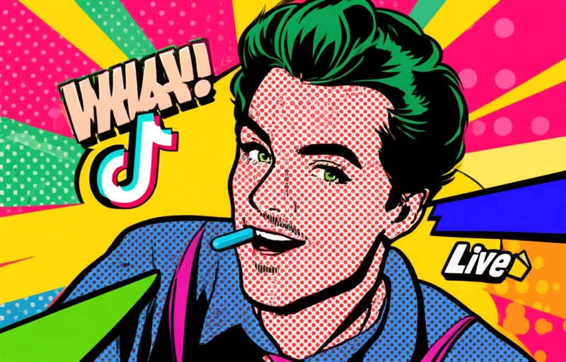 Visuele weergave van TikTok en Paul McCartney