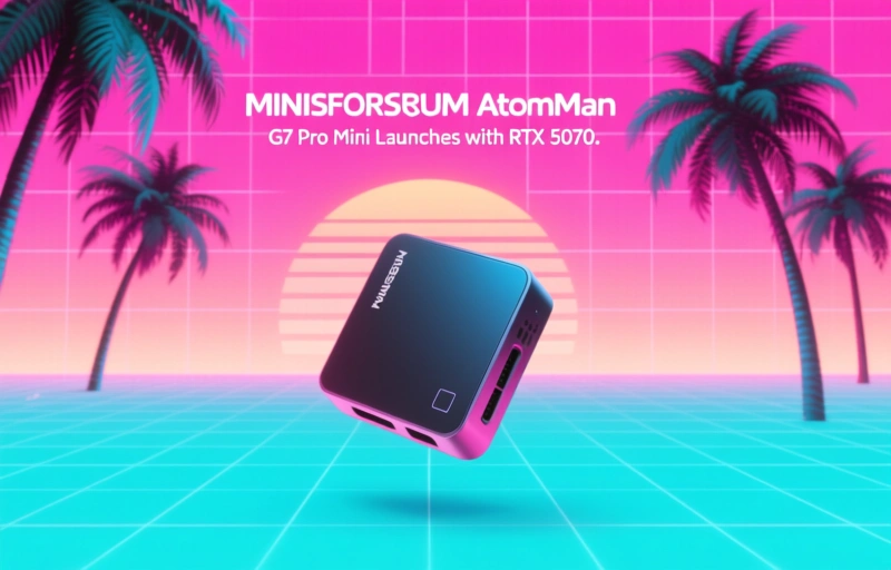 MINISFORUM AtomMan G7 Pro Mini PC Launches with RTX 5070