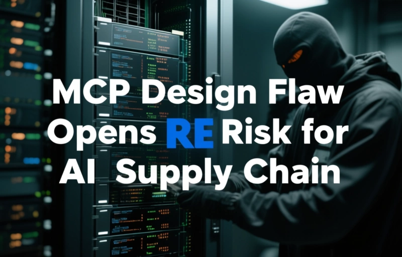 Visual representation of MCP Design Flaw Opens RCE Risk for AI Supply Chain