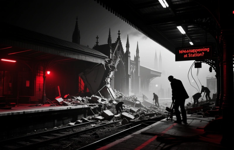 Visual representation of Glasgow Central Station Shut Down for Demolition Until Next Week