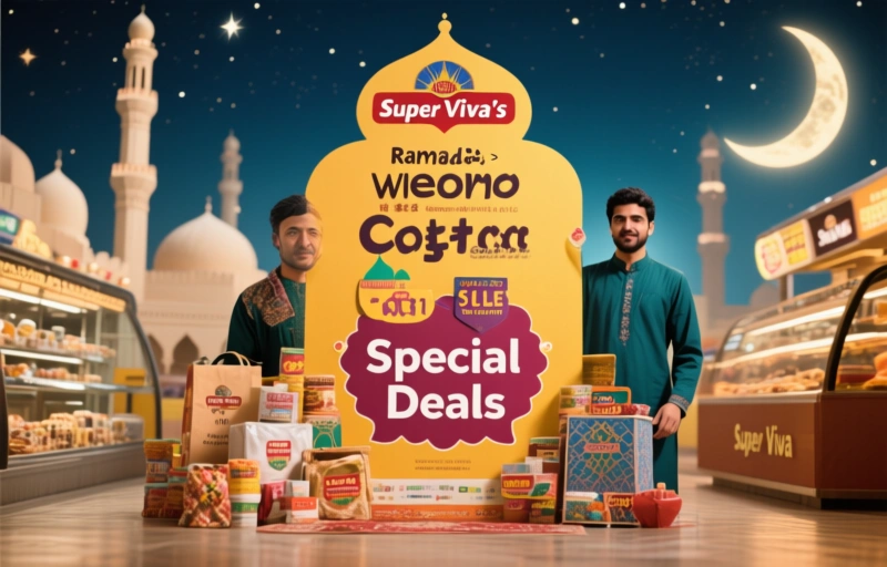Visual representation of Super Viva's Ramadan Welcome Campaign Offers Special Deals